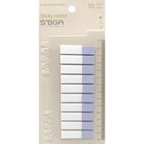 Mikasso Şeffaf Açık Eflatun Yarım Postit Post-It Post It. Kitap Ayracı Ayraç Postit Sticker 200 Yaprak Yapış - Çok Renkli
