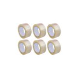 Mikasso Şeffaf Koli Bandı 45mmx100mt (6'lı Paket) Belirtilmemiş