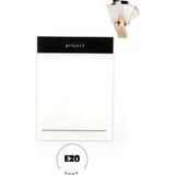 Mikasso Şeffaf Yapışkanlı Post It Not Kağıdı Postit Gridnot Post-It Yapışkanlı Not Kağıdı Dayanıklı Pet Malz - Çok Renkli