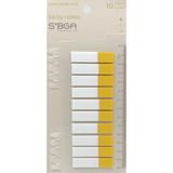 Mikasso Şeffaf Yarım Sarı Postit Post-It Post It. Kitap Ayracı Ayraç Postit Sticker 200 Yaprak Yapışkanlı No - Çok Renkli