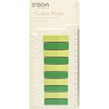 Mikasso Şeffaf Yeşil Postit Post-It Post It. Kitap Ayracı Ayraç Postit Sticker Not Kağıdı 200 Yaprak Yapışka - Çok Renkli