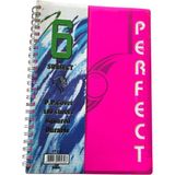 Mikasso Selale Okul Defteri .180 Yaprak Plas.kp.spı. 6 Ayraclı Sert Spiralli Kareli Büyük Boy Pembe Belirtil - Çok Renkli