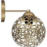 Mikasso Selçuklu Motifli Model Retro Rustik Aplik Metal Kahverengi - Çok Renkli