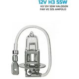 Mikasso Sentinel H3 Halojen Far Ampülü 12V 55WATT Sarı Ithalat Ahşap Altın - Çok Renkli
