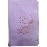Mikasso Sert Kapaklı 9X14 cm 80 Sayfa Çizgisiz Defter Snoopy Pembe Karton Çizgisiz Belirtilmemiş Belirtilmem - Çok Renkli