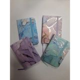 Mikasso Sert Kapaklı Not Defteri 1 Adet 7.5cm x 11CM Sert Düz Çizgili Küçük Boy Turkuaz Not Defteri A6 80 Ya - Çok Renkli
