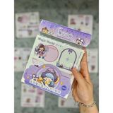 Mikasso Seven Magic 12 Yaprak 90 Adet Mor Postit ve Sticker Seti/yapışkanlı Kağıt/etiket/çıkartma Yapışkanlı - Çok Renkli