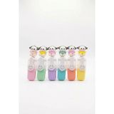 Mikasso Sevimli Figür Başlıklı Mini Fosforlu Keçeli Kalem-6lı SET-FOSFOR07 Çok Renkli