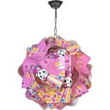 Mikasso Sevimli Kedi Yapboz Puzzle Plastik Avize (30 Adet De-Monte Plaka) Plastik 1 E14 Çok Renkli Salon / O