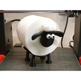Mikasso Shaun The Sheep Tuvalet Kağıdı Siyah - Çok Renkli