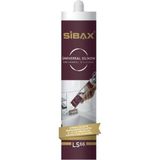 Mikasso Sibax Silikon Çok Amaçlı, Su Geçirmez Universal Şeffaf 280 ml