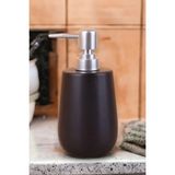 Mikasso Şık Porselen Siyah Sıvı Sabunluk 400ML Modern Pratik Porselen Siyah - Çok Renkli