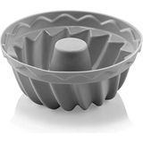 Mikasso Silikon 6 Lı Göbekli Muffin Mini Kek Kalıbı Renkli Silikon Pembe
