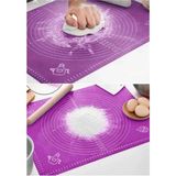 Mikasso Silikon Hamur Açma Matı 40X50 cm – Kaymaz, Pratik ve Hijyenik Silikon