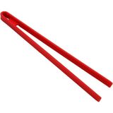 Mikasso Silikon Kızartma Maşası Kırmızı 29 cm - Büyük Boy Komple Silikon Maşa Kırmızı Silikon Çok Renkli