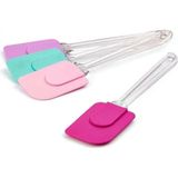 Mikasso Silikon Spatula Midi Boy 51011 Plastik Beyaz