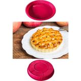 Mikasso Silikon Tart (Turta) Kalıbı Silikon Bordo