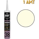 Mikasso Silikonize Mastik Bej 500 Gr. - 1 Adet