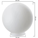 Mikasso Sima Avize Bahçe Karpuz Lamba - 20'lik Plastik Pvc Glop Plastik Beyaz - Çok Renkli