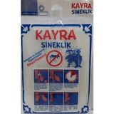 Mikasso Sineklik 130X150 cm Çift Kanat Beyaz Tül Sineklik Pratik Pencere Uçuşan Sinek Tutucu Ağ Tül
