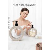 Mikasso Sıvı Sabunluk – Bej Renk, 350 Ml, Modern Tasarım 722349 Plastik Bej - Çok Renkli