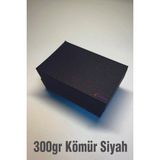 Mikasso Siyah Fantazi Kağıt Kömür Karası Kartvizit 100 Adet Boş 5X8CM Küp Not Kağıdı - Çok Renkli