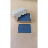Mikasso Siyah Kartvizit Boş 5,5 x 7,5 cm 100 Adet Kutulu Küp Not Kağıdı - Çok Renkli