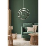 Mikasso Siyah Modern Sarkıt LED Avize 31 cm 3 Renk ( Sarı Beyaz ve Gün Işığı ) Alüminyum 1 G4 Siyah Salon / - Çok Renkli
