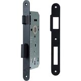 Mikasso Siyah Oda Kapı Kilidi 40 mm / 40X23MM Deri