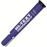 Mikasso Siyah Permanent Marker Keçeli Kalem Yuvarlak Uç 1 Adet Lacivert - Çok Renkli