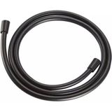 Mikasso Siyah Pvc Duş Spirali Duş Hortumu 150CM Plastik