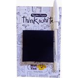 Mikasso Siyah Yapışkanlı Postit Beyaz Kalem Hediyeli 67X67 MM.100 Yaprak Yapışkanlı Not Kağıdı Yapışkanlı - Çok Renkli