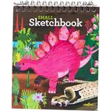 Mikasso Small Sketchbook -Ankylosaurus Karton Spiralli Çizgisiz 40 Yaprak Küçük Boy Çok Renkli Not Defteri A