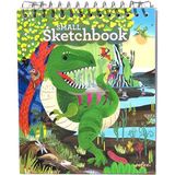 Mikasso Small Sketchbook - Diplodocus Karton Spiralli Çizgisiz 40 Yaprak Küçük Boy Çok Renkli Not Defteri A7