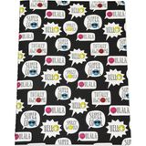Mikasso Smiley Trendy (19*26) Defter 60 Yaprak ( Çizgili ) Karton Düz Çizgili Büyük Boy Çok Renkli Not Defte