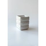 Mikasso Soft Bubble Diş Fırçalık Beyaz Beton Beyaz - Çok Renkli