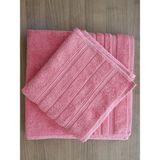 Mikasso Softtouch 70X140 cm Fitilli Pamuklu Banyo Havlusu Banyo Havlusu Pamuk Tekil Ürün Pembe Kutu Yok - Çok Renkli