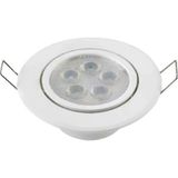 Mikasso Sonia-5 LED Downlight Plastik Camsız Tavan Spot 5W Beyaz Işık