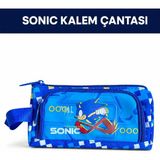 Mikasso Sonic Lisanlı Okul Kalem Çanta Belirtilmemiş Lacivert - Çok Renkli