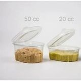 Mikasso Sos Kabı Sızdırmaz Plastik 50 cc 100’LÜ Et Suyu Saklama Kabı Sos Kabı Plastik Turuncu