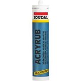 Mikasso Soudal Acryrub Silikonize Mastik 310 ml Beyaz