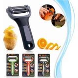 Mikasso Soyma Bıçağı Plastik Saplı Sebze Soyacağı Havuç Salatalık Kabak Patates Domates Soyma Bıçağı