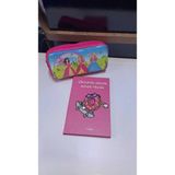 Mikasso Sözlü Yazılı Defter Kalemlik Pembe - Çok Renkli