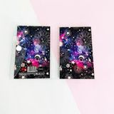 Mikasso Space Tarot Pp Mini Çanta Defter Karton Düz Çizgili 100 Yaprak Küçük Boy Çok Renkli Bloknotlar A3