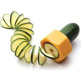 Mikasso Spiral Salatalık Dilimleme Aparatı Pratik Dilimleyici Bıçak Plastik