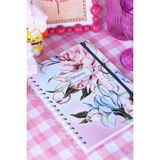 Mikasso Spiralli Defter Sert Kapak 192 Sayfa 96 Yaprak 17X24 cm 90GR Sert Spiralli Çizgili 96 Yaprak Orta Bo - Çok Renkli