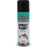 Mikasso Sprey Boya 400 ml Mat Siyah RAL9005 ART422997 Matt Black Beyaz