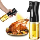 Mikasso Sprey Cam Yağdanlık Zeytinyağı ve Limonluk Çok Amaçlı 300 ml Siyah