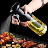 Mikasso Sprey Yağdanlık Airfryer Için Yağdanlık Püskürtmeli Sprey Cam Şişe Zeytinyağı Sirke Püskürtücü 200ML