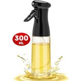 Mikasso Sprey Yağdanlık Püskürtmeli Cam Şişe Zeytin Yağı Sirke Soya Sosu Yağdanlığı Siyah